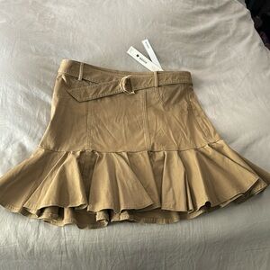 Aqua Medium Belted Skirt - New with tags